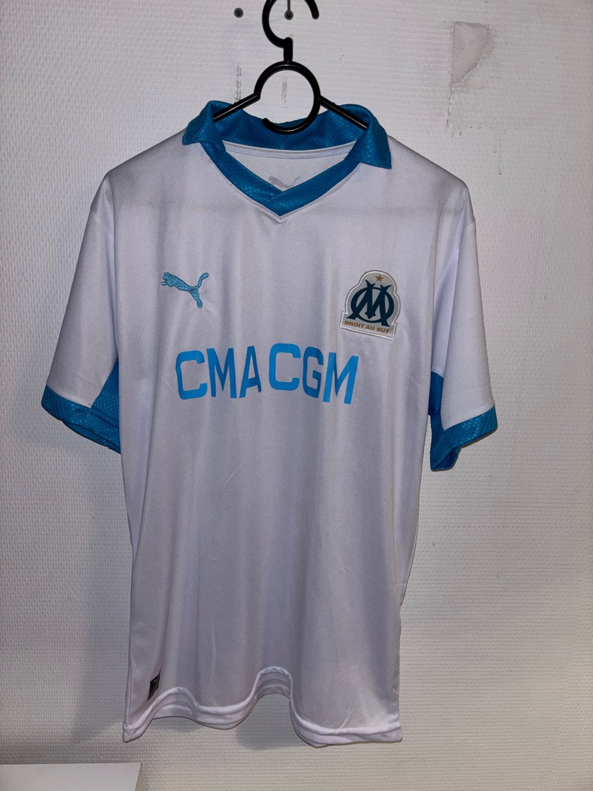 Retro Marseille voetbalshirt - Nieuwstaat maat XL, Maat XL, Ophalen of Verzenden, Nieuw, Shirt