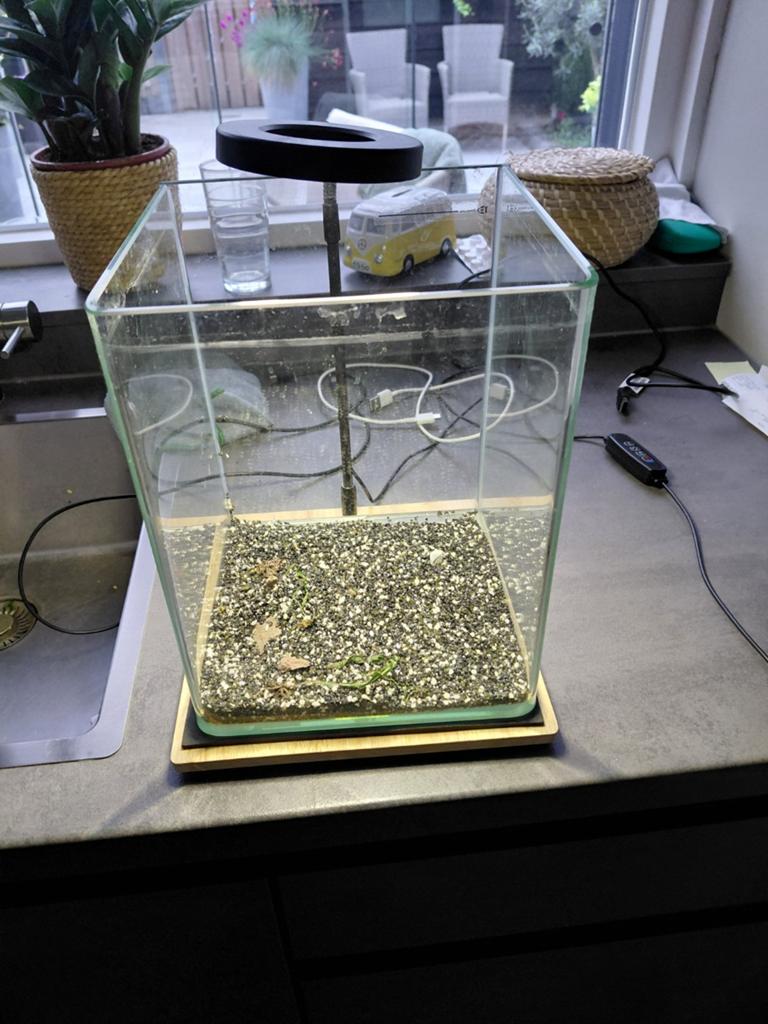 Cube 10 liter  €15.00!!, Ophalen of Verzenden, Leeg aquarium