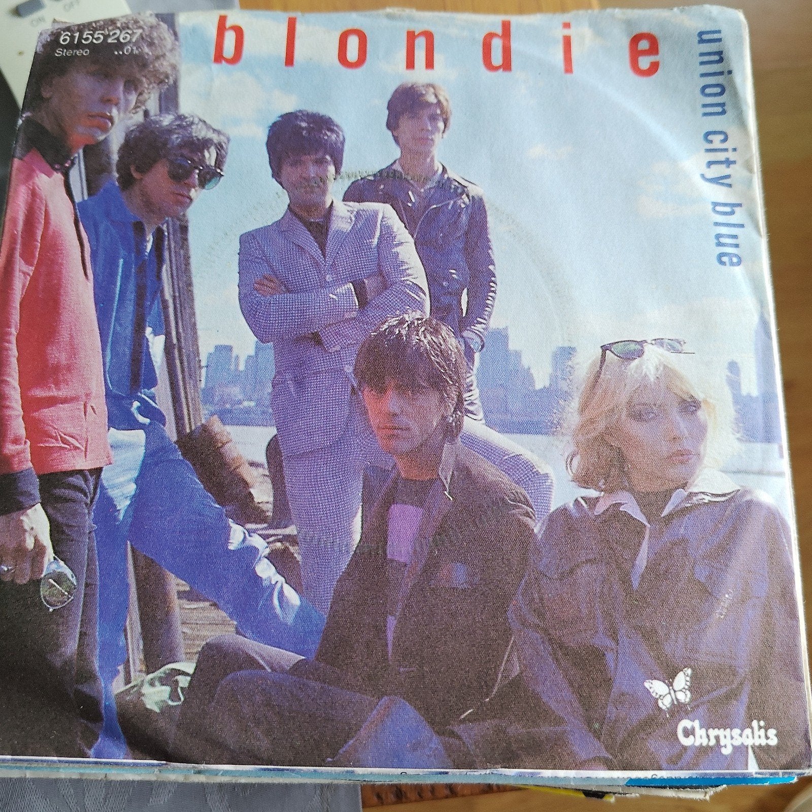 Blondie - Union City Blue 7 inch vinyl single (1979), Gebruikt, 7 inch, Ophalen of Verzenden, Pop