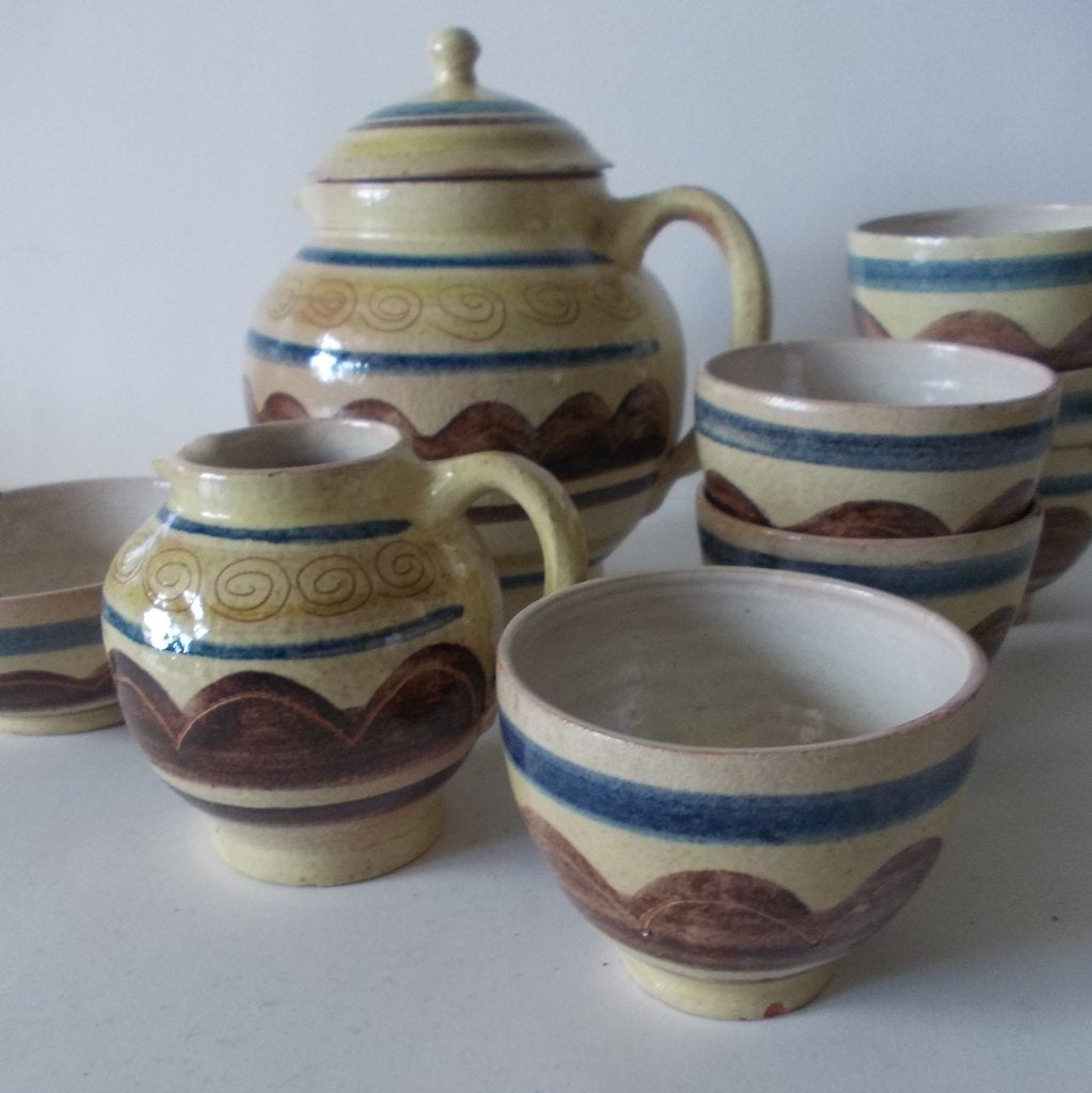 9-delig koffieservies (museum waardig), Ophalen of Verzenden