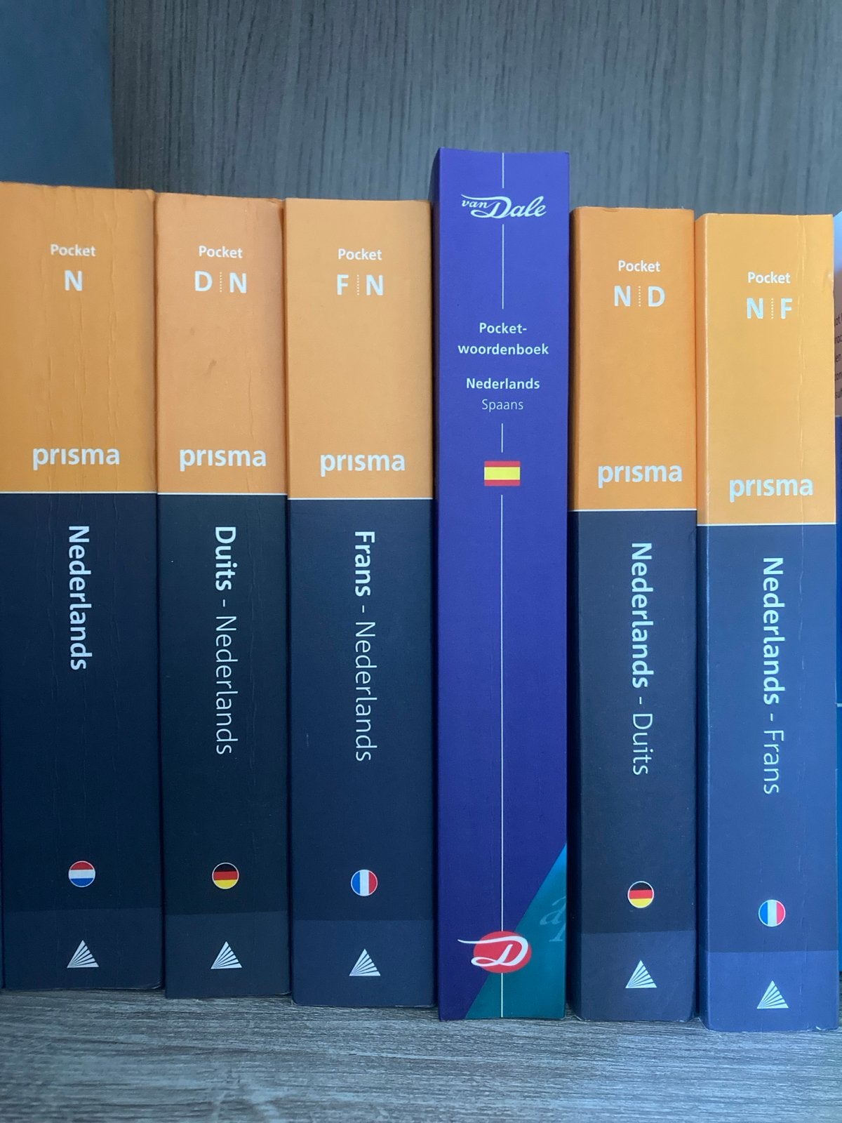 Prisma en Van Dale Pocket Woordenboeken (6 stuks), Boeken, Ophalen of Verzenden, Zo goed als nieuw, Non-fictie