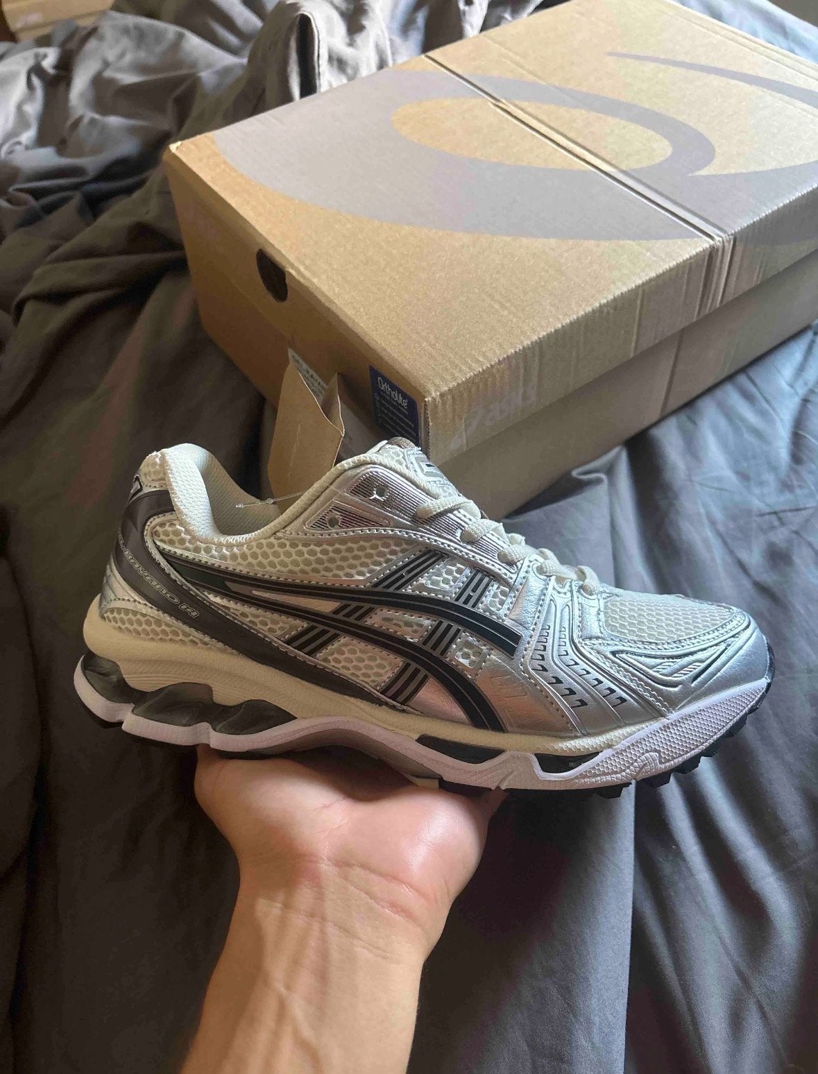 ASICS GEL-KAYANO 14 Sneakers - Nieuw in doos, Ophalen of Verzenden, Nieuw, Wit, Sneakers of Gympen