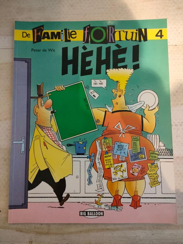 DE FAMILIE FORTUIN door Peter de Wit, Gelezen, Ophalen of Verzenden, Peter de Wit, Eén stripboek
