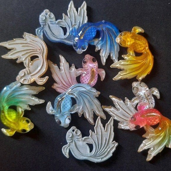 Bedels vis hangers vissen sluiervis zeedieren fish charms, Overige merken, Overige materialen, Verzenden, Nieuw