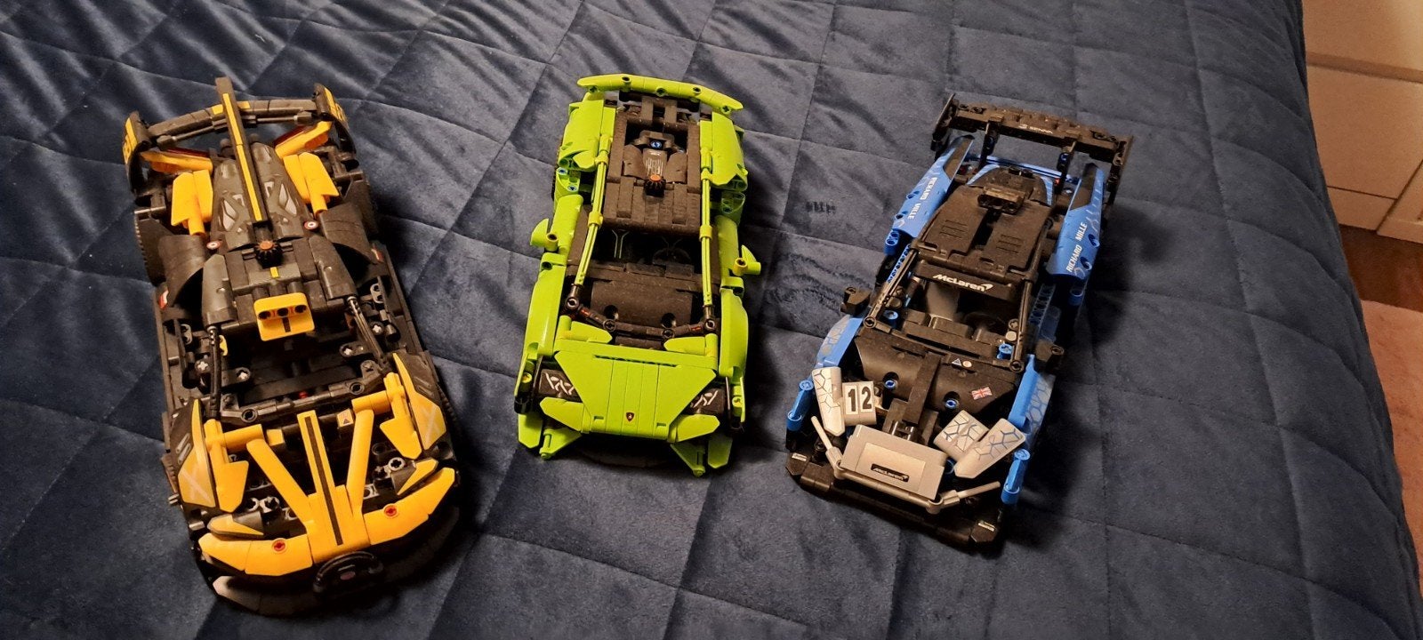 3 Technisch LEGO raceauto's - perfecte staat
