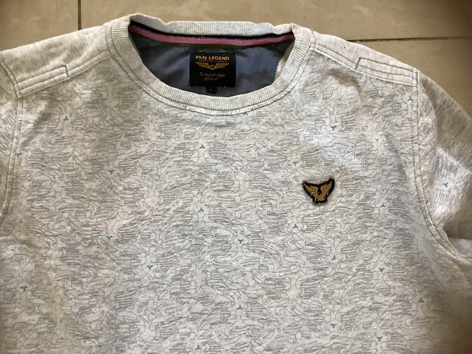 Orginele PME Legend Sweater L, Ophalen, Zo goed als nieuw, Maat 52/54 (L), Wit