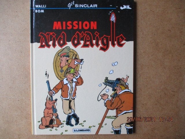 adv4887  gil sinclair hc frans, Eén stripboek, Ophalen, Gelezen