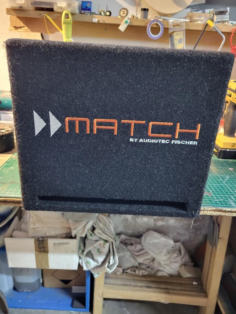 Subwoofer plus speakers, Auto diversen, Ophalen, Gebruikt