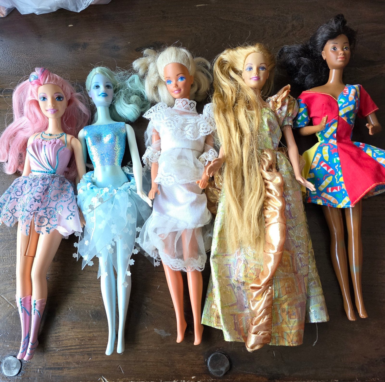 Lot Barbie poppen - Gebruikt maar in goede staat, Ophalen of Verzenden, Gebruikt, Barbie