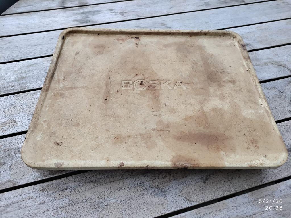 Boska Pizzasteen, Ophalen, Gebruikt