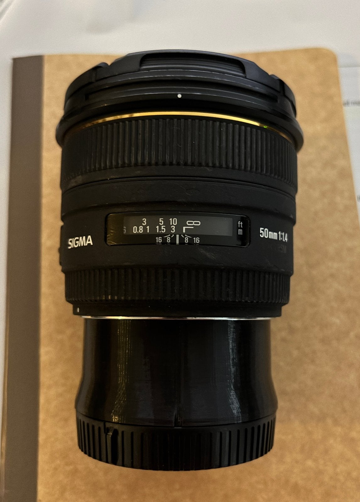 Sigma 50mm f/1.4 Canon EF (alléén handmatige focus), Audio, Tv en Foto, Fotografie | Lenzen en Objectieven, Niet werkend, Sigma