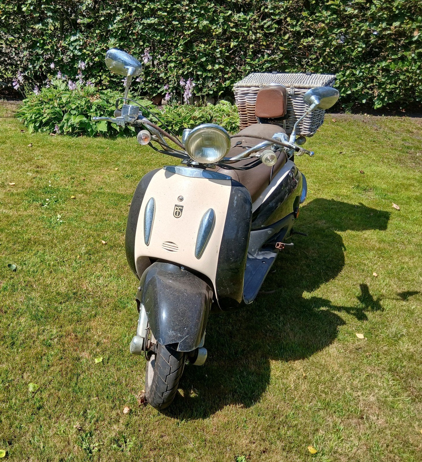 Grande Retro Scooter - Klassieke Stijl, Fietsen en Brommers, Snorfietsen en Snorscooters, Gebruikt, Overige merken, Benzine, Ophalen