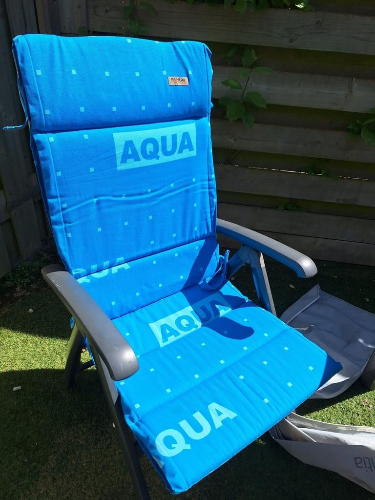 4 Kussens voor tuinstoelen, Ophalen, Gebruikt, Overige materialen