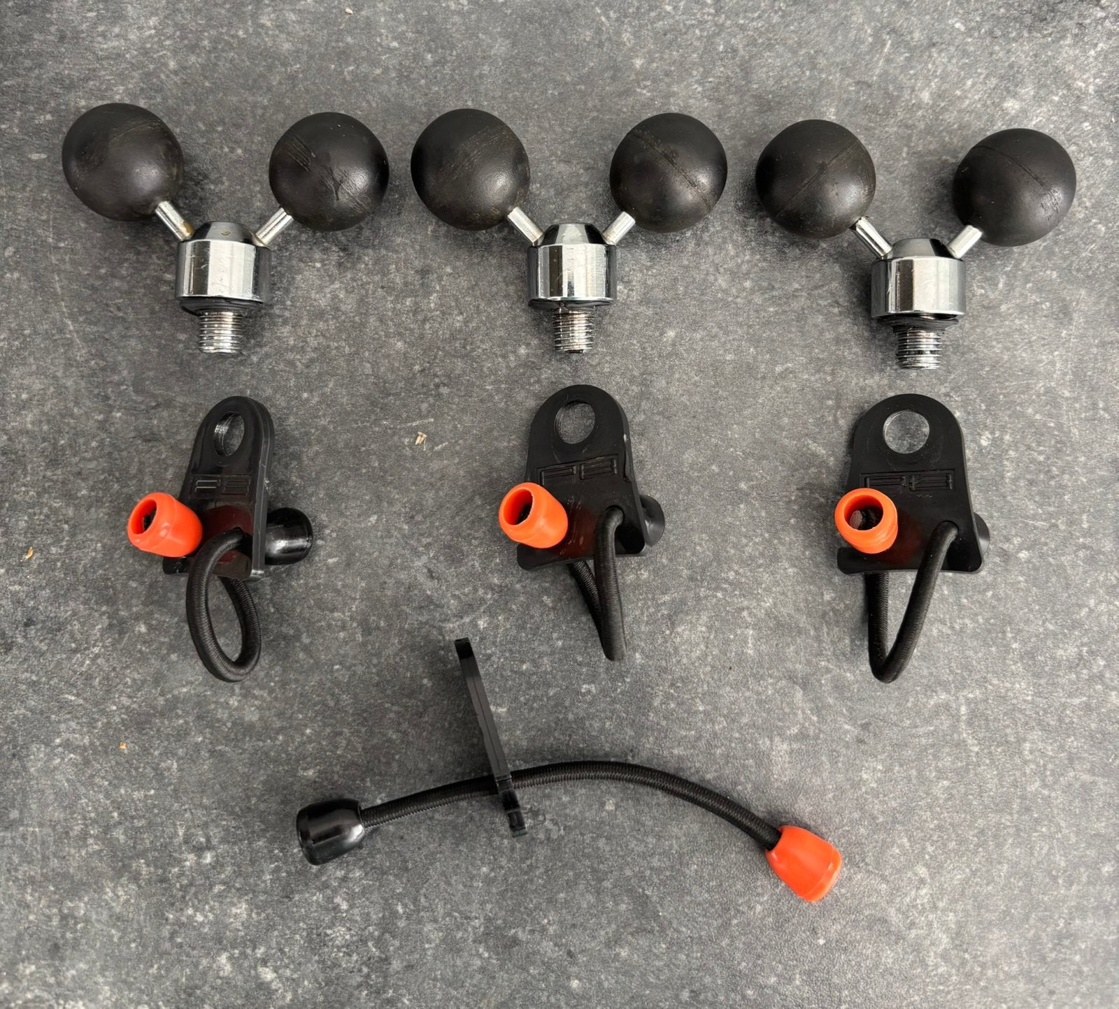 PB BUNGEE RODLOCK EN BALL ROD REST ( RVS), Ophalen of Verzenden, Zo goed als nieuw, Overige typen