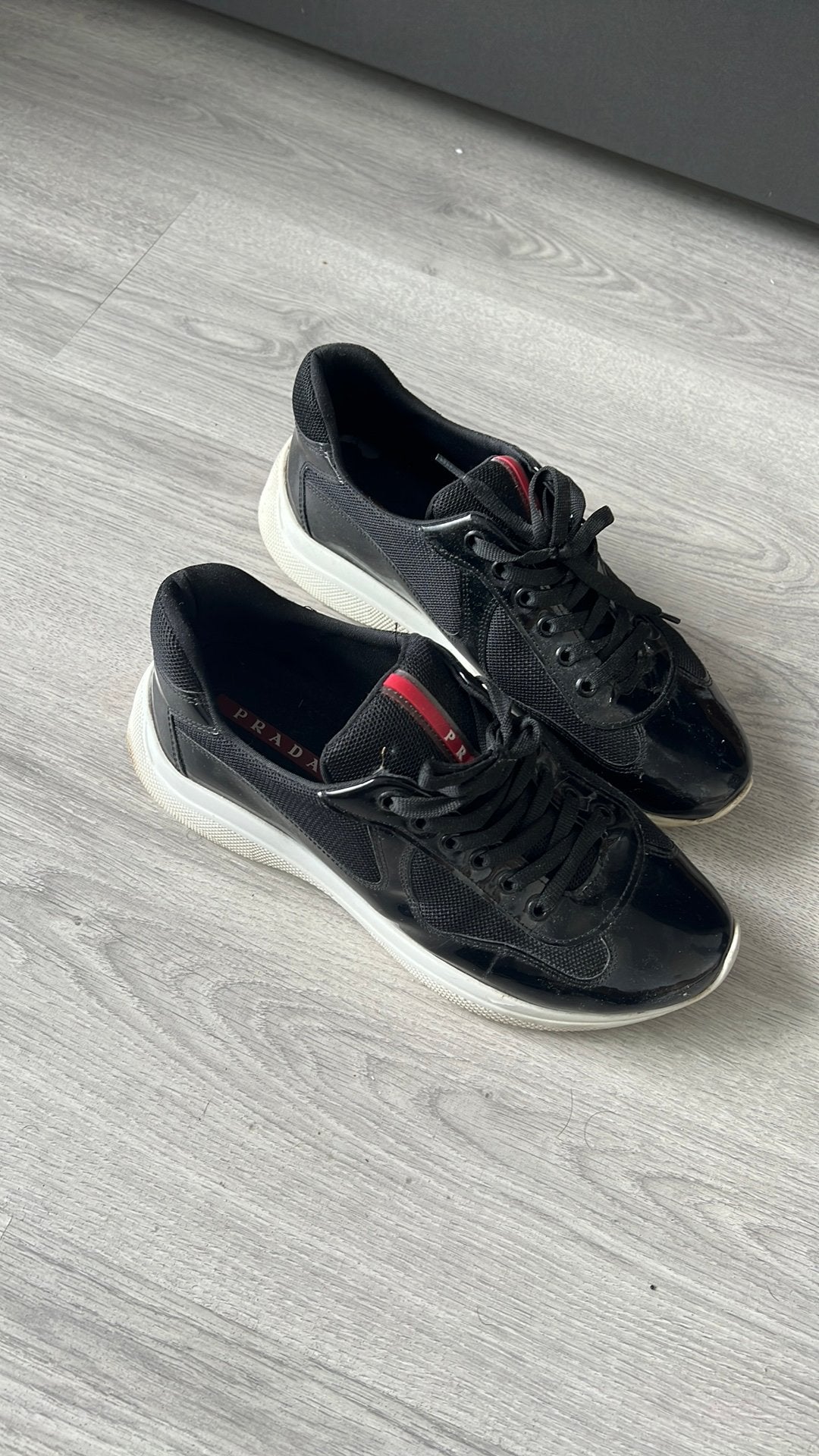 Prada America’s Cup - 42, Kleding | Heren, Ophalen, Zwart, Sneakers of Gympen, Gedragen