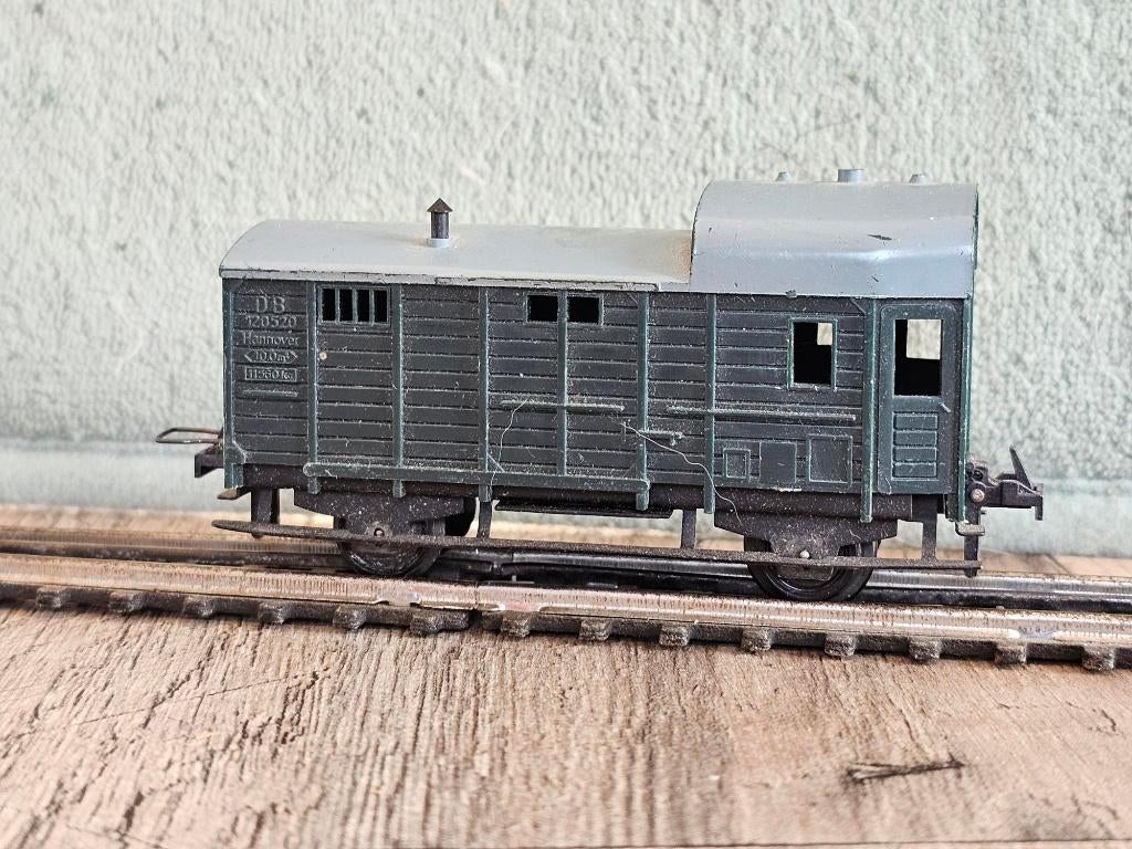 Modeltrein TRIX-EXPRESS 3 rail systeem wagon €1.-, Gebruikt, Gelijkstroom, Trix, Wagon