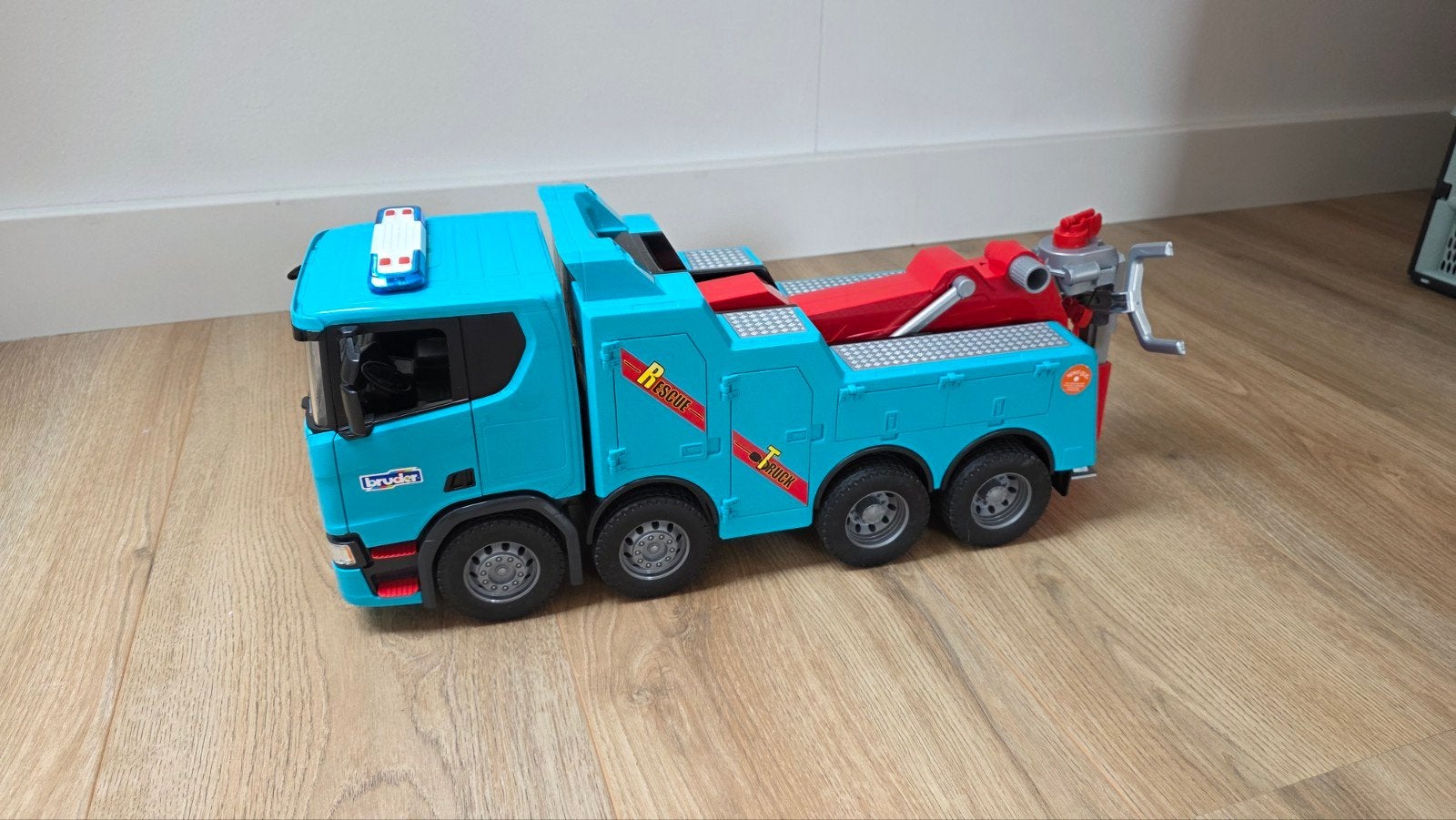 Scania Super Takelwagen Speelgoedtruck, Ophalen, Zo goed als nieuw