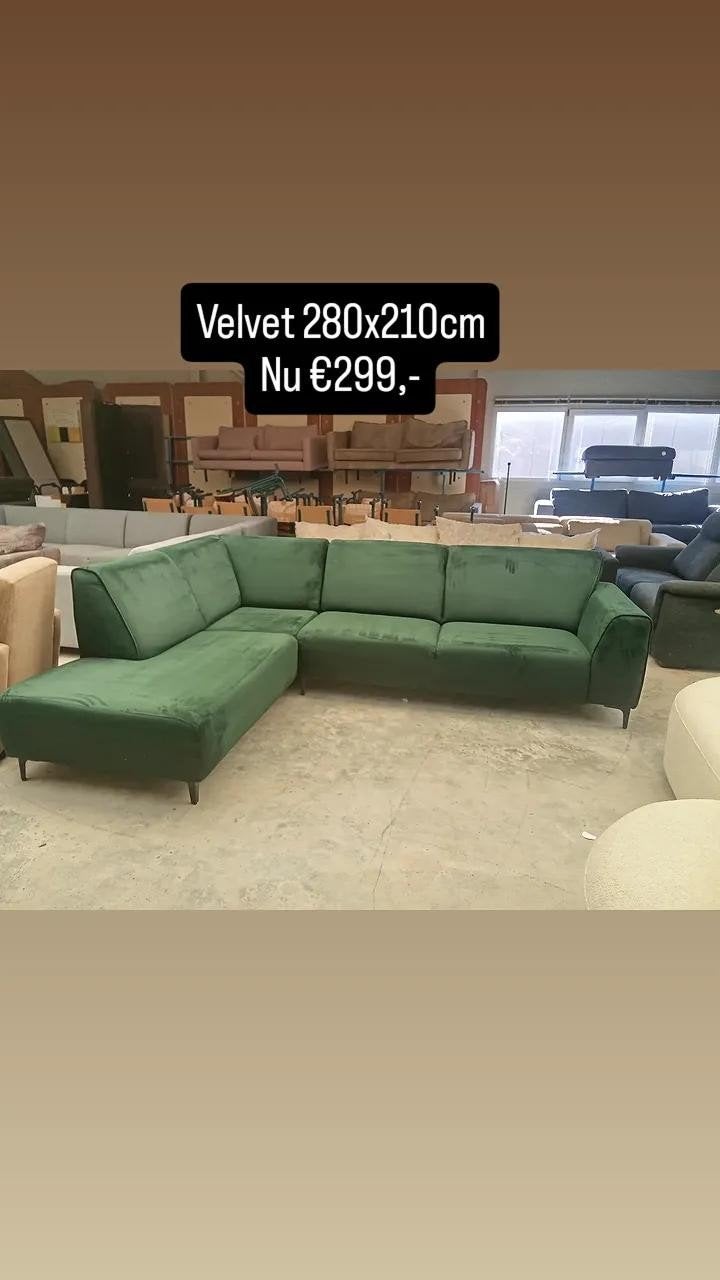 meubel kringloop Lelystad -hoekbanken - banken - fauteuils, ., Ophalen of Verzenden, Zo goed als nieuw, .