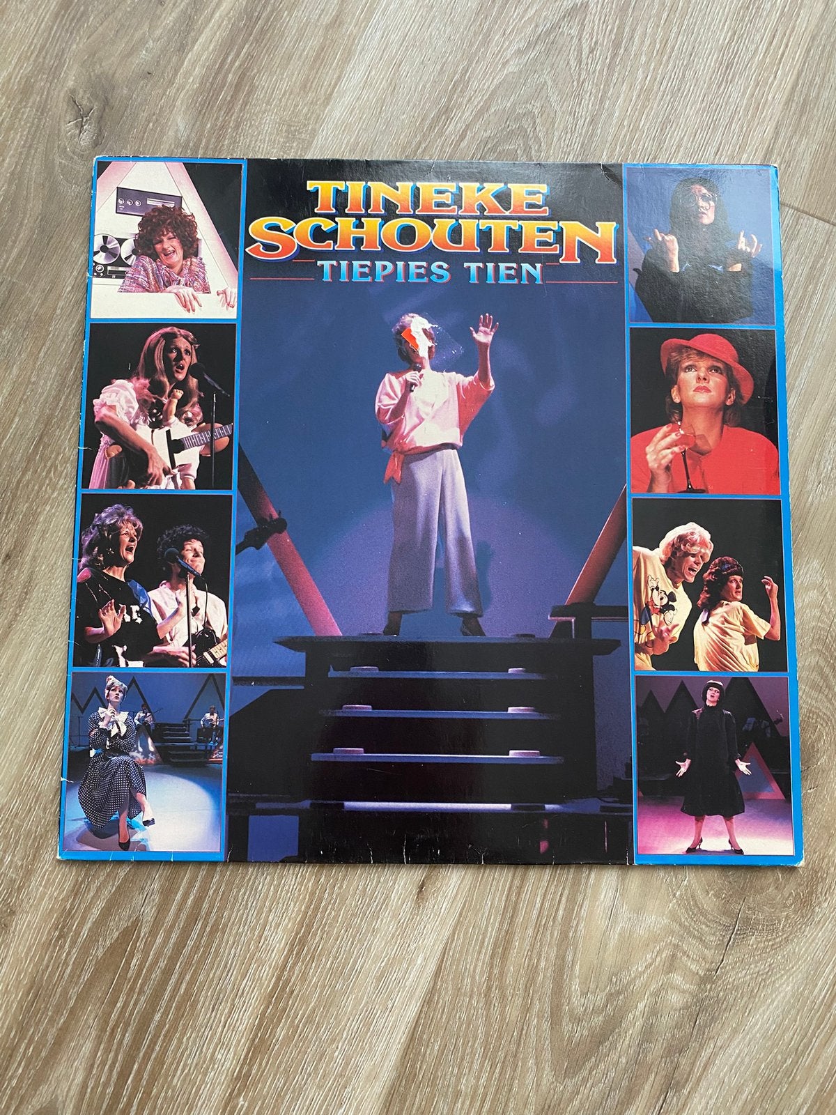 LP Tineke Schouten Tipies Tien 1986, Ophalen of Verzenden, 12 inch, Levenslied of Smartlap, LP