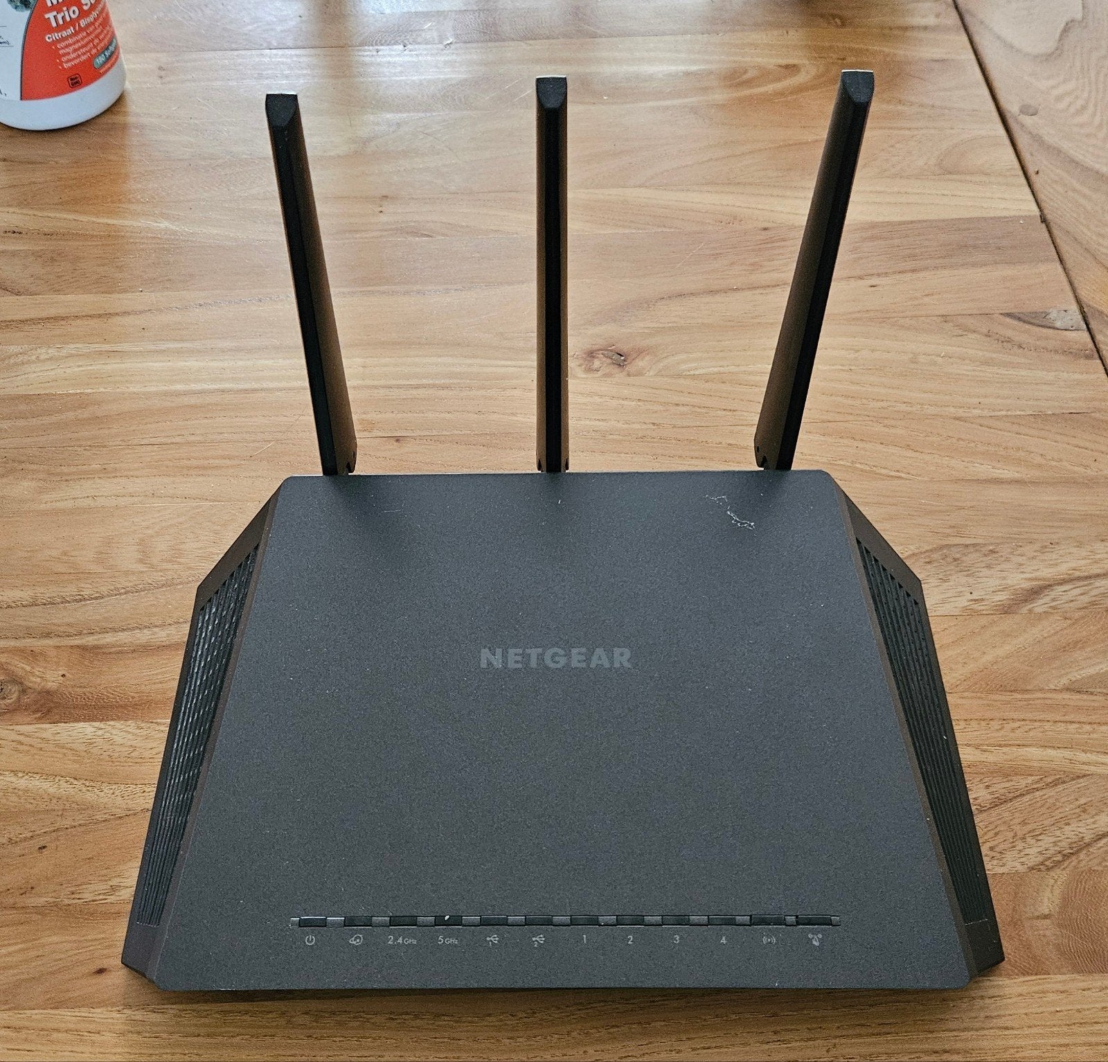 Netgear Nighthawk R7000 AC1900 Router met DD-WRT firmware, Computers en Software, Routers en Modems, Ophalen of Verzenden, Gebruikt