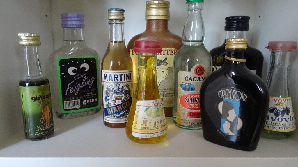 miniatuur drank flesjes, Ophalen of Verzenden