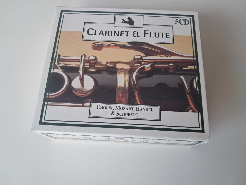 5-CD Clarinet and Flute, Ophalen of Verzenden, Romantiek, Zo goed als nieuw, Kamermuziek