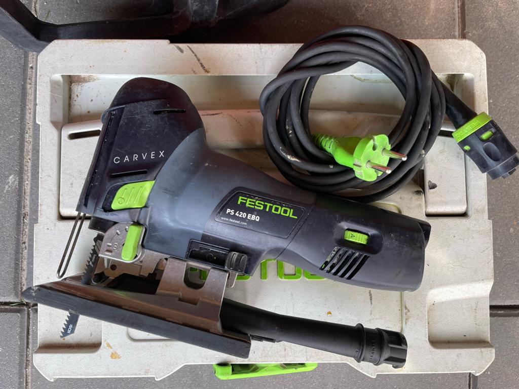 Festool decoupeerzaag, Doe-het-zelf en Verbouw, Decoupeerzaag, Ophalen of Verzenden, Zo goed als nieuw, 30 tot 70 mm