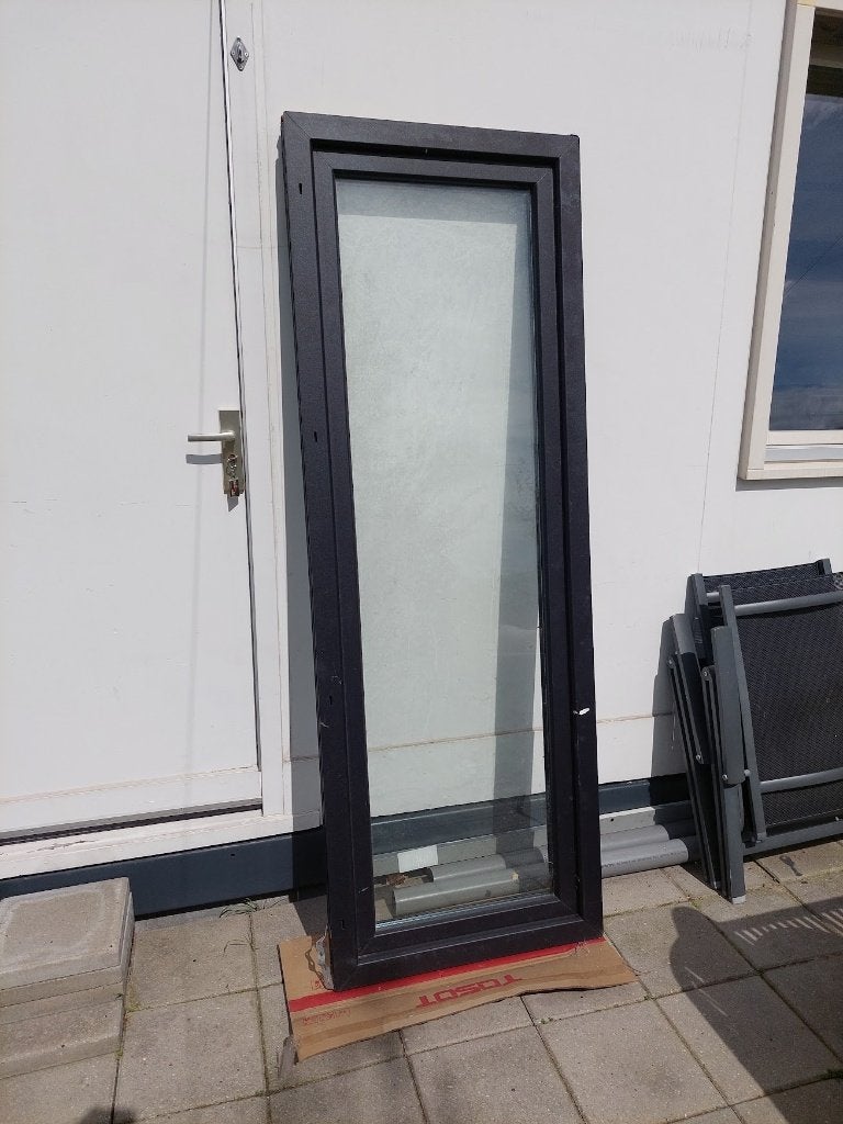 Compleet raam te koop, Ophalen, Gevelraam of Ruit, Minder dan 80 cm, Nieuw