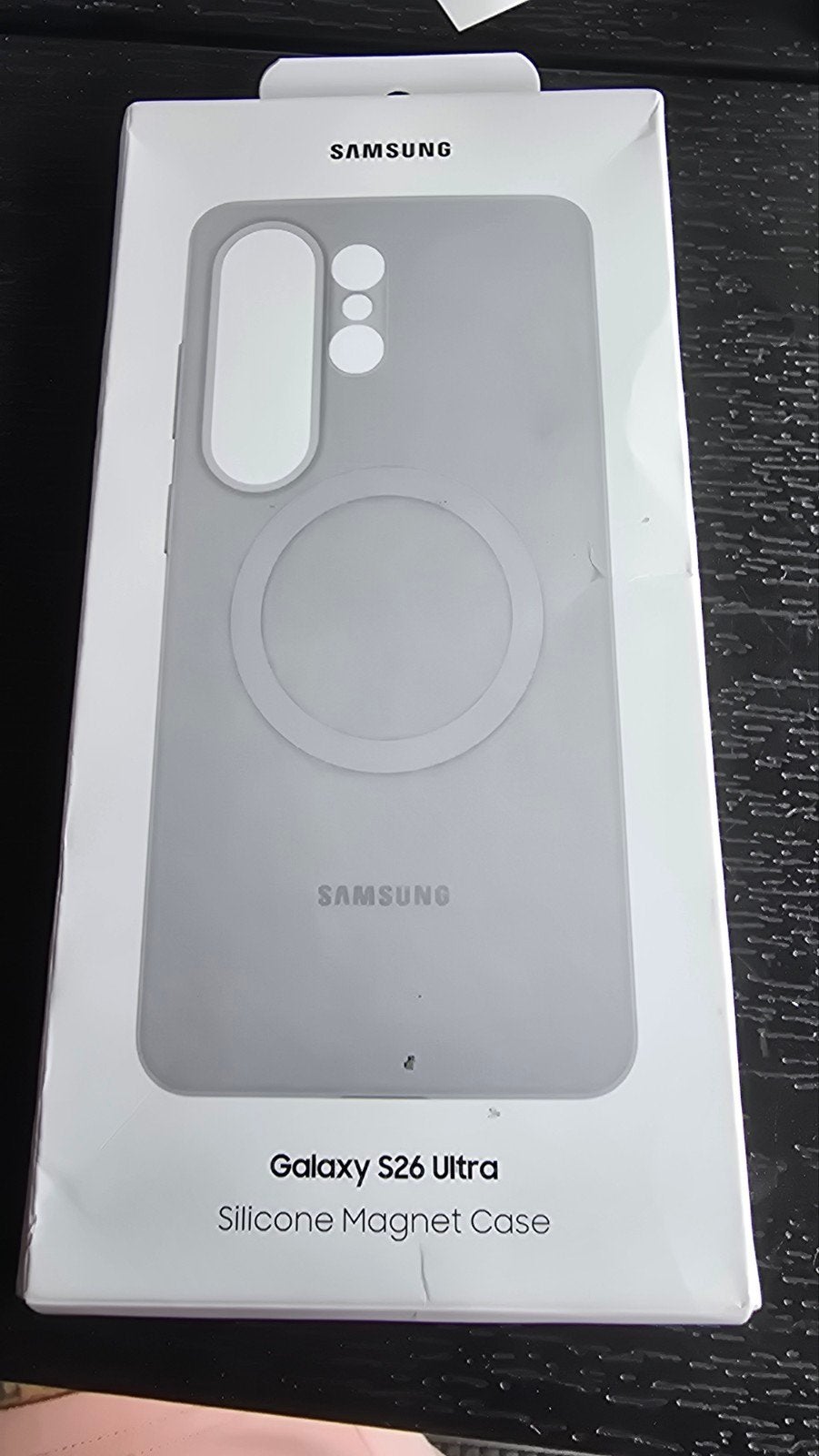 Samsung S26 Ultra Hoesje Magneet - met draadloze lader, Ophalen of Verzenden, Nieuw, Overige modellen, Frontje of Cover