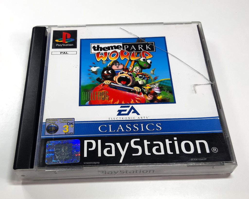Theme Park World PlayStation 1 Ps1, Verzenden, 1 speler, Zo goed als nieuw, Vanaf 3 jaar