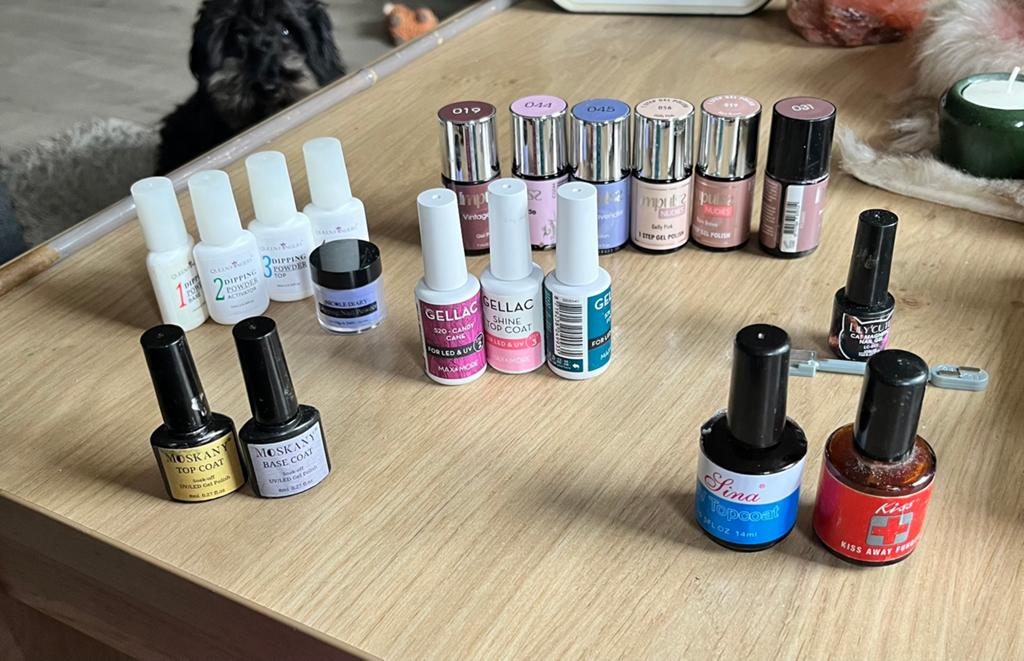 Nagel spullen, Sieraden, Tassen en Uiterlijk, Uiterlijk | Cosmetica en Make-up, Ophalen, Zo goed als nieuw, Handen en Nagels