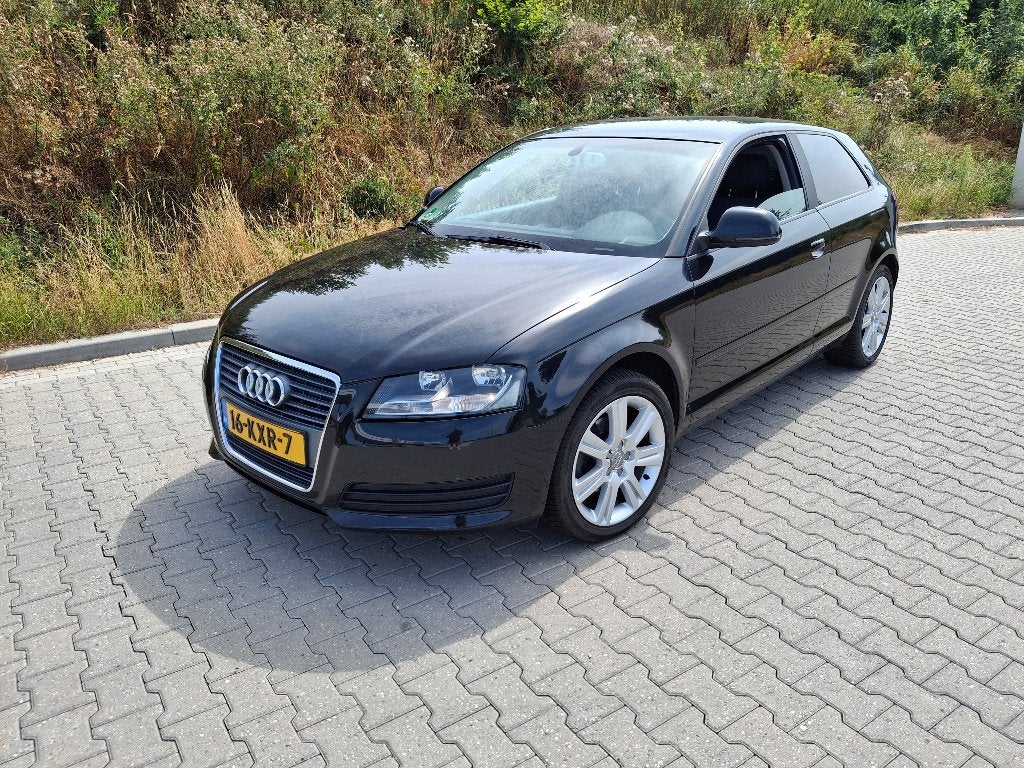 Audi A3 1.4 Tfsi 92KW 3DR 2010 Zwart, TOP, Voorwielaandrijving, Euro 5, 4 cilinders, Start-stop-systeem