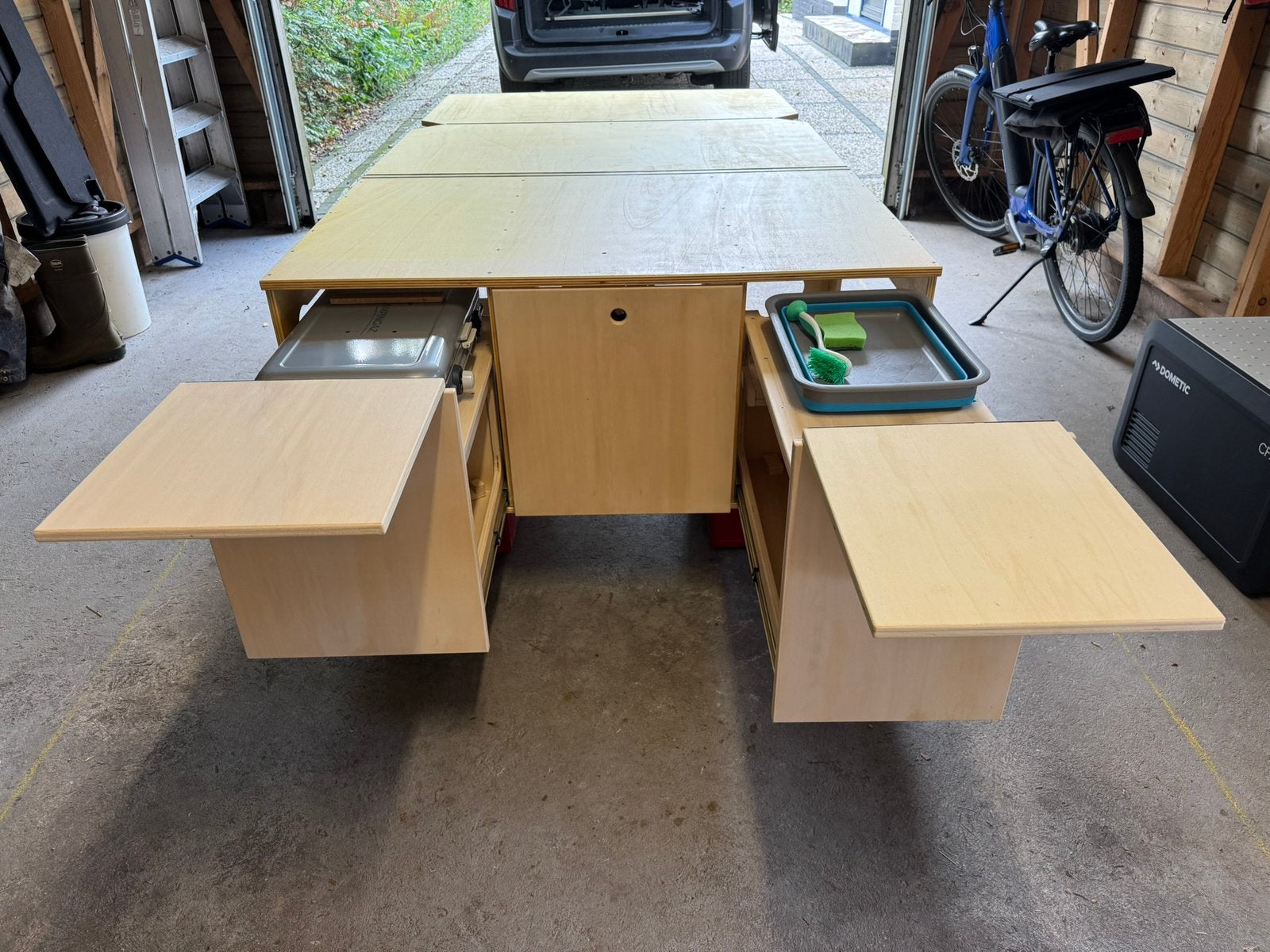 Camperbox Peugeot Rifter, Renault Berlingo,Toyota Proace, Ophalen, Zo goed als nieuw