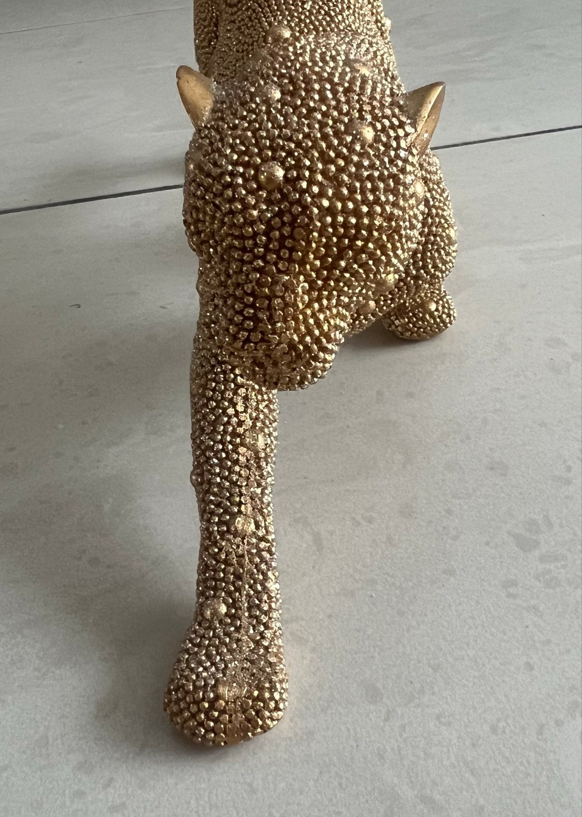 Gouden Panter Beeldje - Decoratief en Stijlvol (nieuw), Ophalen of Verzenden, Nieuw, Modern