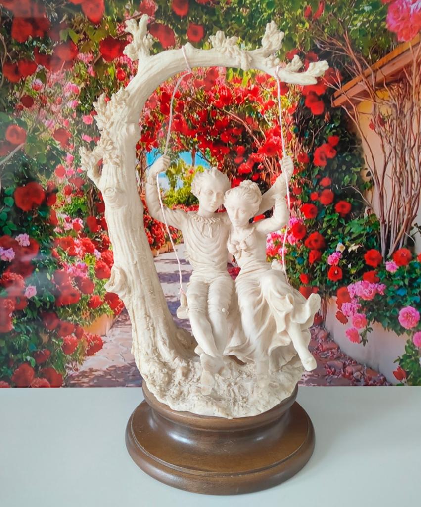 Mooi decoratief beeld van een verliefd stel
45 cm, Verzamelen, Beelden en Beeldjes, Ophalen of Verzenden, Zo goed als nieuw, Dier
