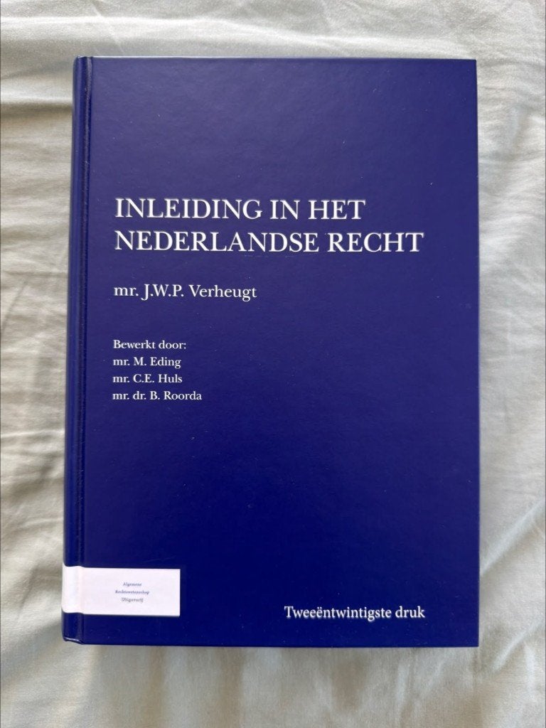 Inleiding in het Nederlandse recht, Ophalen, Nieuw, WO, Alpha