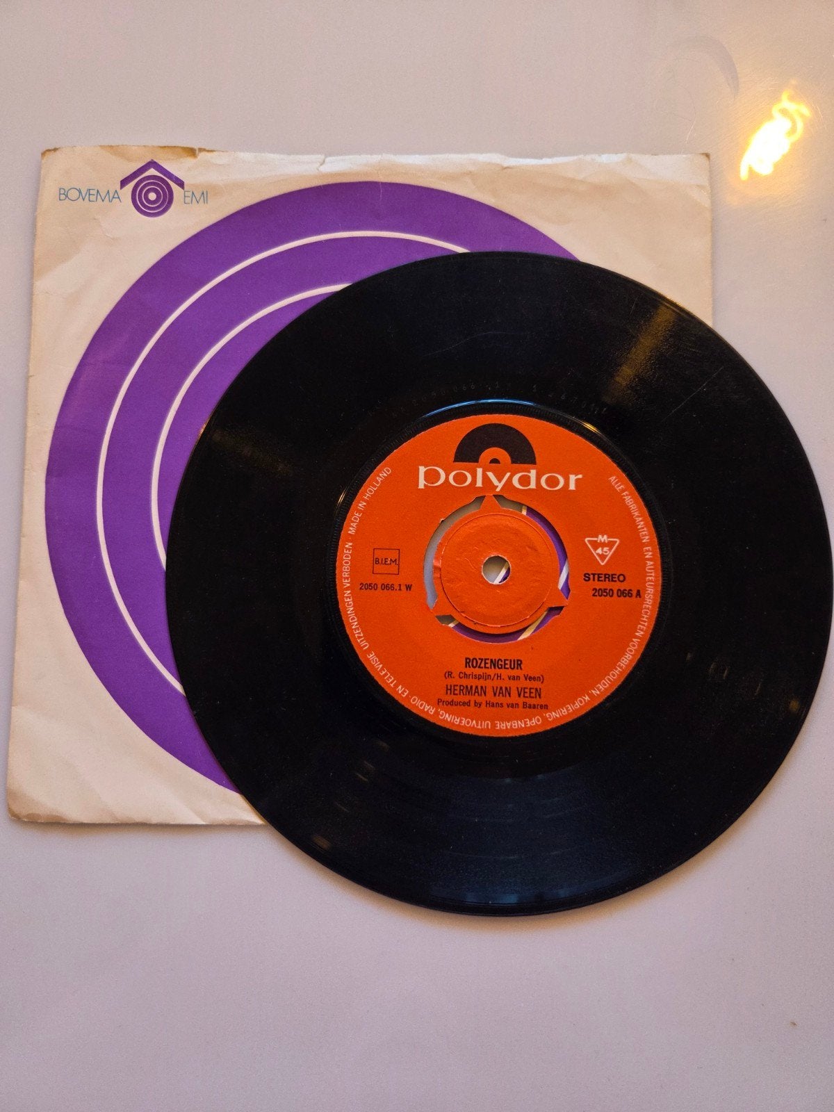 Herman van Veen - Rozengeur, Ophalen of Verzenden, Gebruikt, 7 inch, Nederlandstalig