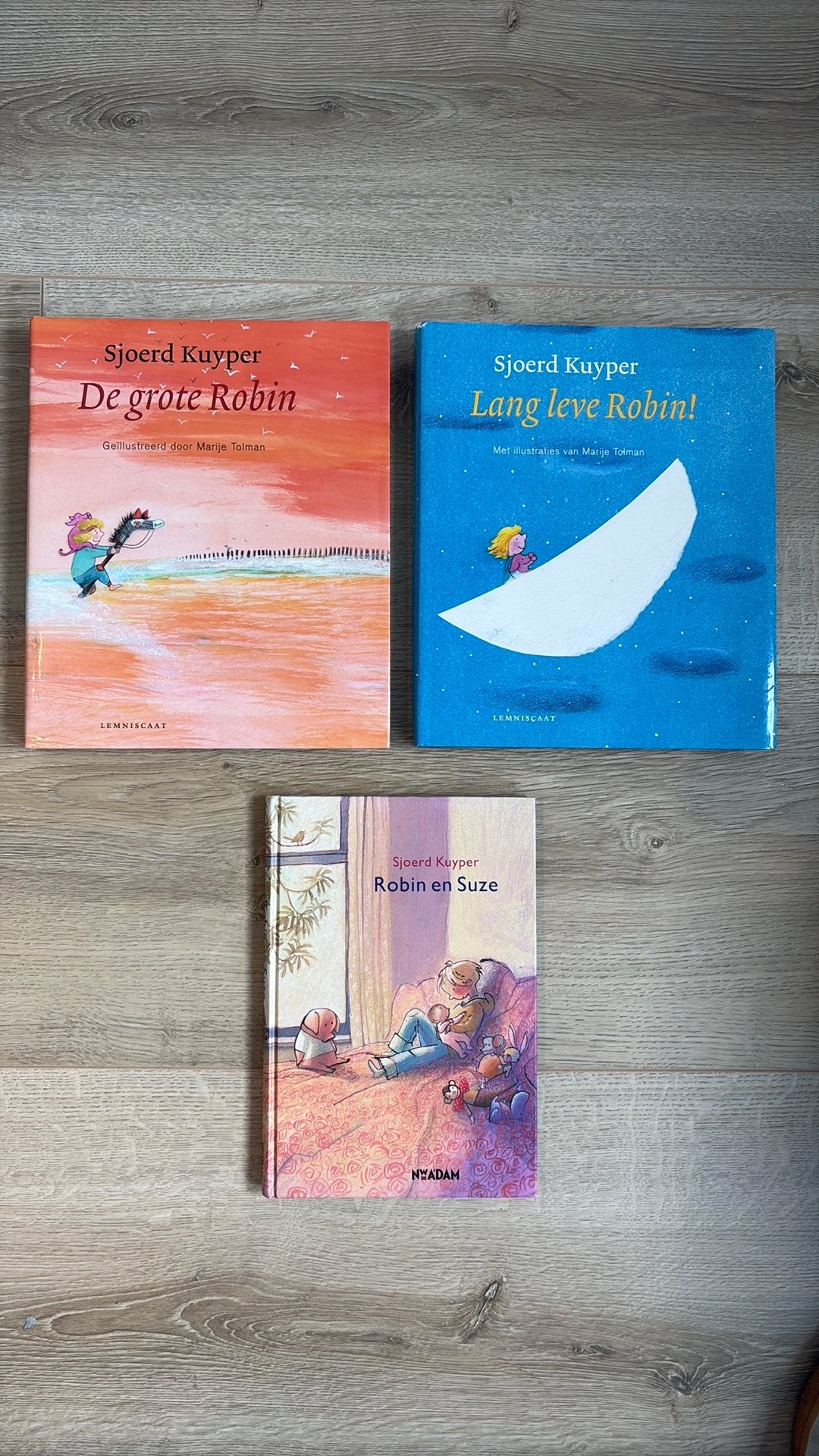 3 Robin boeken van Sjoerd Kuyper, Ophalen of Verzenden, Zo goed als nieuw