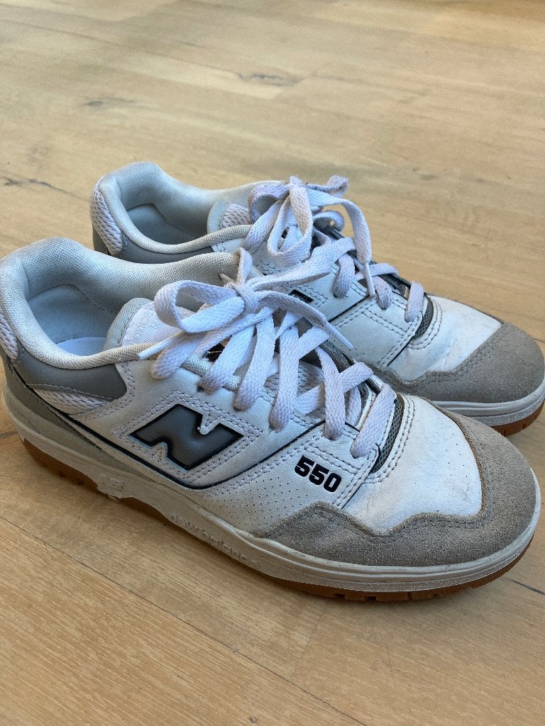 New Balance 550 sneakers - Wit/Grijs, Wit, New Balance, Ophalen of Verzenden, Sneakers of Gympen