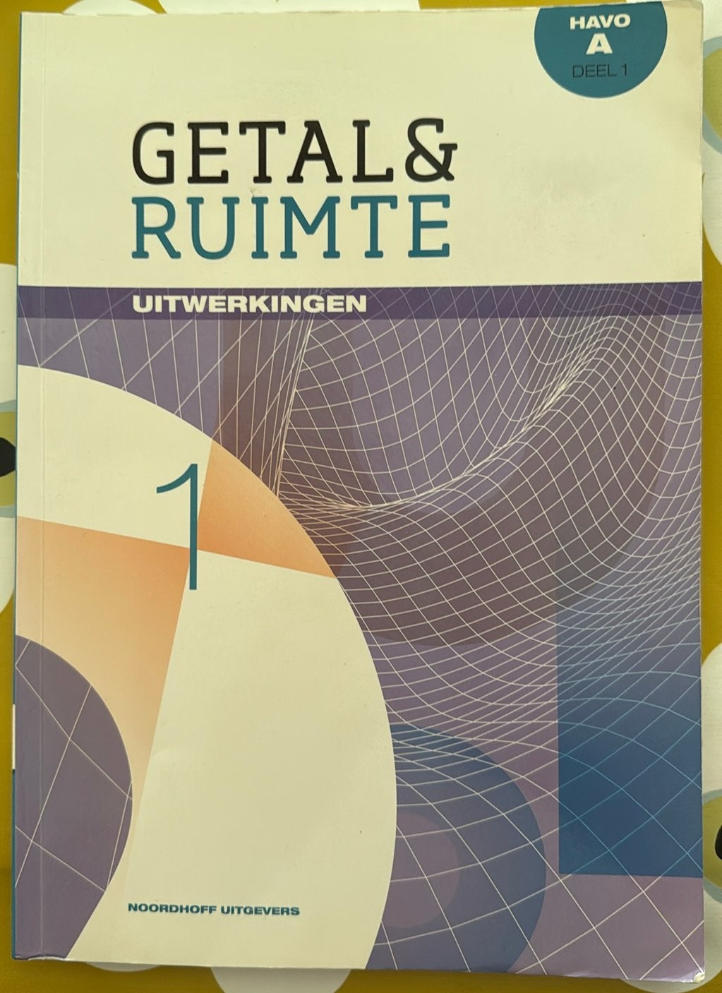 Getal & Ruimte - J.H. Dijkhuis - deel 1 havo A uitwerkingen, Ophalen of Verzenden, Zo goed als nieuw, J.H. Dijkhuis, Nederlands