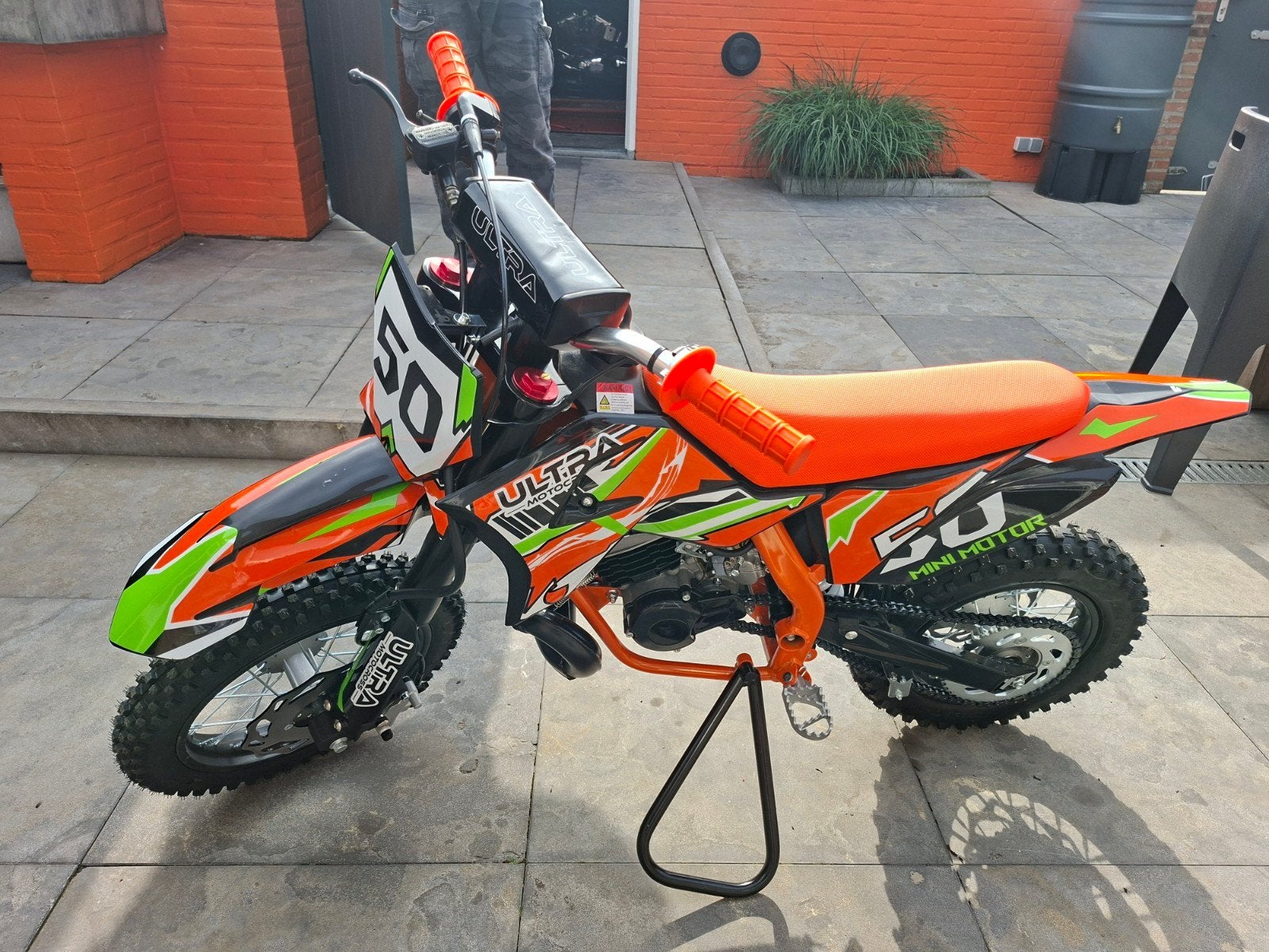 Mini Crossmotor 50cc - splinter nieuw, Fietsen en Brommers, Overige merken, Nieuw, Ophalen of Verzenden, 50 cc