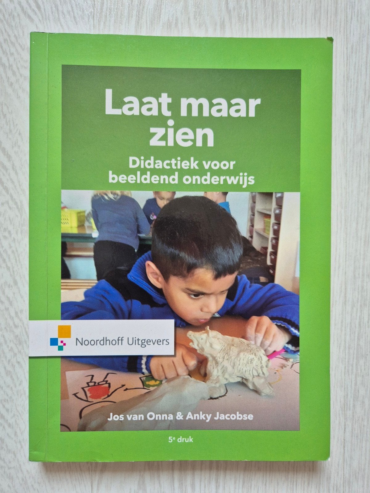 Laat maar zien- Didactiek voor beeldend onderwijs, Boeken, Anky Jacobse; Jos van Onna, Zo goed als nieuw, Alpha, HBO