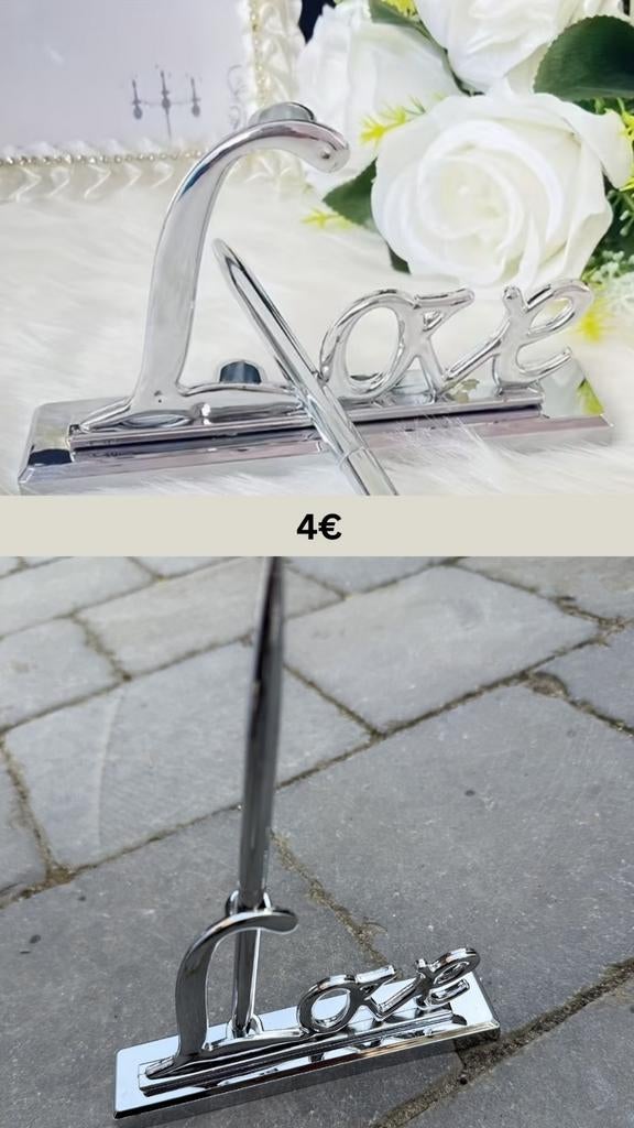 LOVE PENHOUDER / GASTENBOEK BRUILOFT DECORATIE, Ophalen