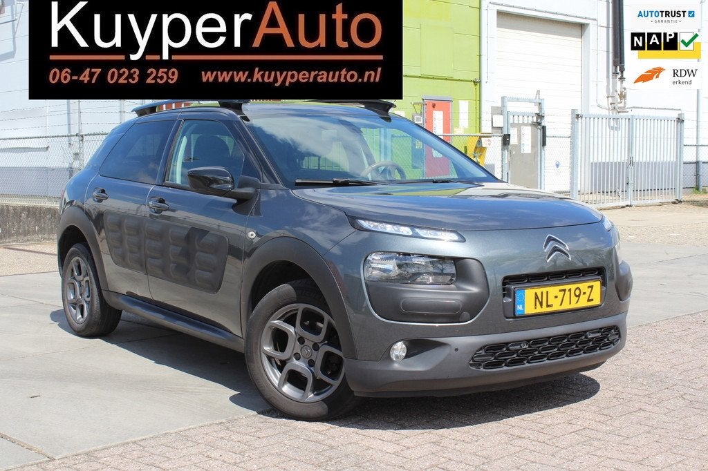 Citroen C4 Cactus 1.2 PureTech Business Plus NAP PANO GOED O, Auto's, Citroën, Voorwielaandrijving, Euro 6, 1199 cc, 995 kg