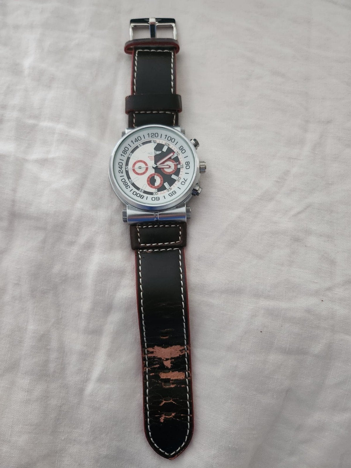 Imitatie Breitling horloge - Stijlvol en betaalbaar, Overige merken, Staal, Polshorloge, Ophalen of Verzenden