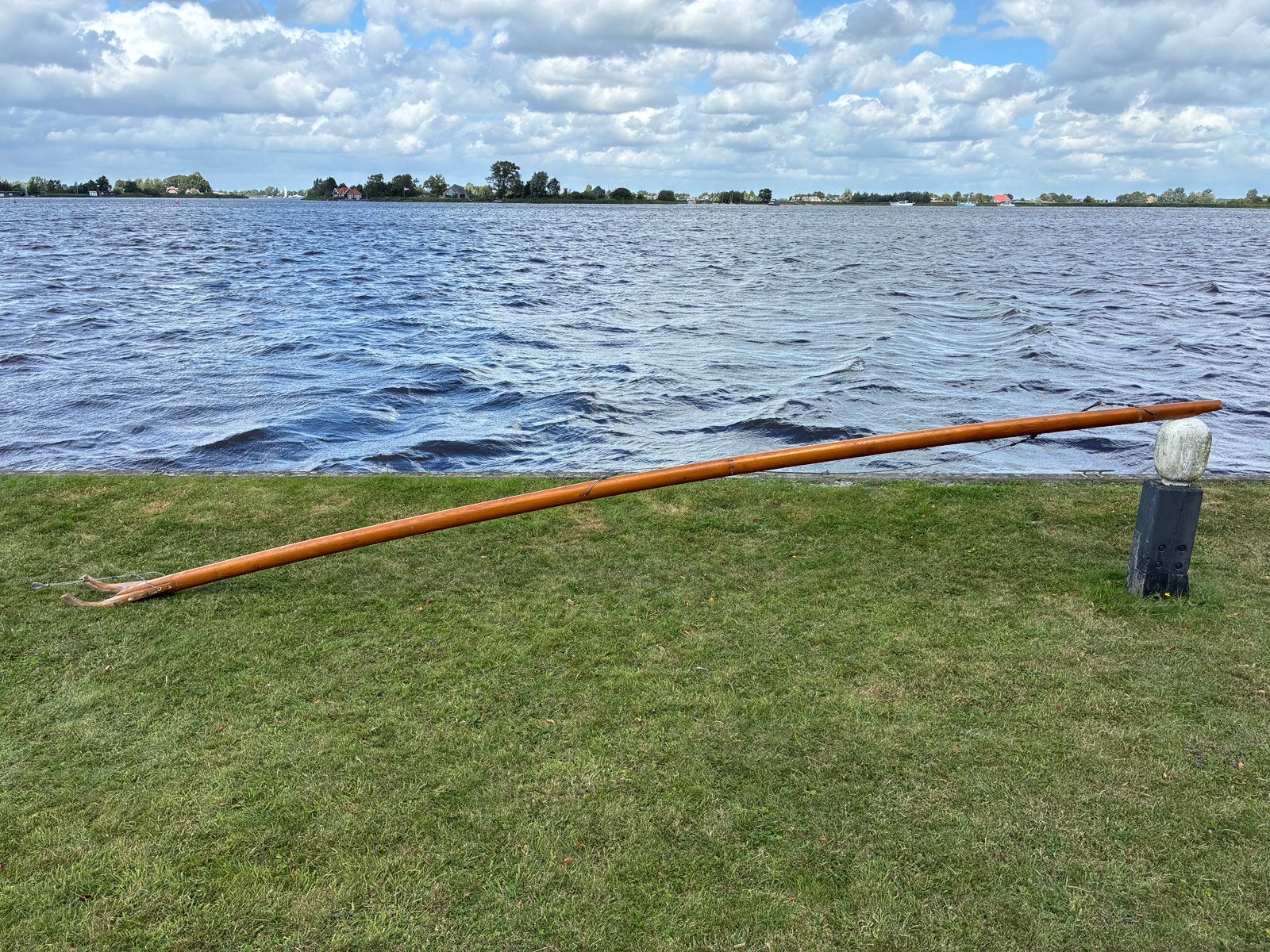 Houten gaffel, Watersport en Boten, Ophalen, Gebruikt, Tuigage en Masten, Zeilboot