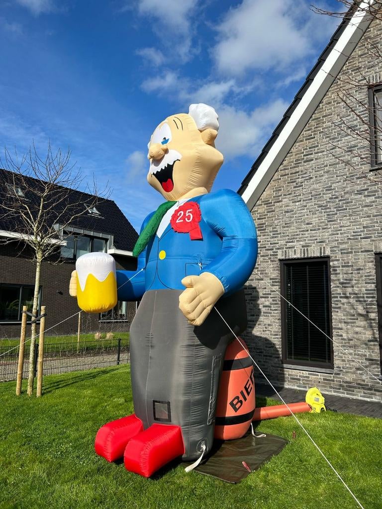 Abraham opblaaspop te huur | Stiens en omgeving | Friesland, Ophalen, Zo goed als nieuw, Abraham of Sarah