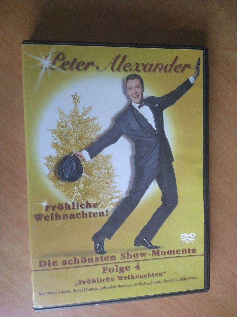 DVD Peter Alexander - Fröhliche Weihnachten!, Vanaf 16 jaar, Ophalen of Verzenden, Zo goed als nieuw