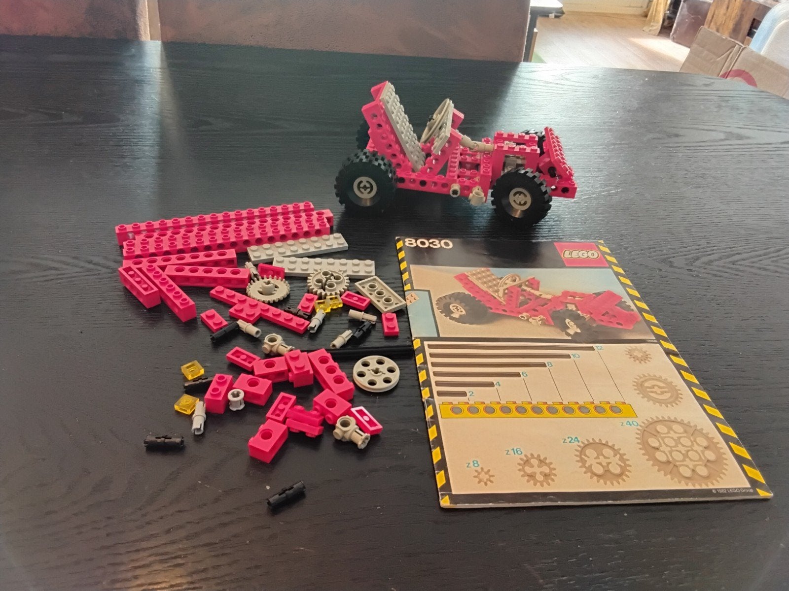 Lego Technic, 8030, Universal Building Set, 1982, Gebruikt, Lego, Compleet, Ophalen of Verzenden