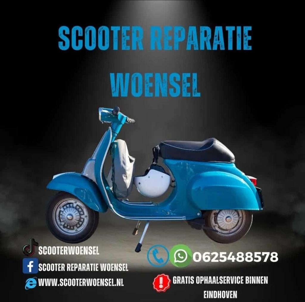Scooter reparatie, Fietsen en Brommers, Ophalen, Overige typen, Overige merken